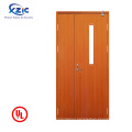 UL listed wood 32 x 80 fire rated door 30 minute fire door and frame sets specification